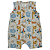 Macacão Banho De Sol Bebê Safari - Baby Fashion - Imagem 1