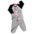 Conjunto Bebê/Infantil Blusa Mangas Longas E Calça Carinha De Cachorro - Imagem 1