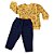 Conjunto Bebê/Infantil Camiseta Mangas Longas E Calça Origami - Imagem 1