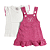 Jardineira Infantil Com Camiseta Borboleta - Imagem 2