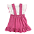 Jardineira Infantil Com Camiseta Borboleta - Imagem 3