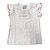 Jardineira Infantil Com Camiseta Borboleta - Imagem 4