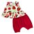 Conjunto Bebê Camiseta Regata E Shorts Saruel Frutinhas - Imagem 1