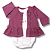 Conjunto Bebê/Infantil Body Mangas Longas, Calça e Casaquinho Camafeu - Imagem 3