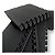 Kit 8 Tatames Tapetes EVA 50x50x1cm 10mm Preto - Imagem 3