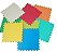 Kit 12 Tatames Tapetes EVA 50x50x3cm 30mm - Imagem 3