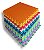 Kit 12 Tatames EVA 50x50x4cm 40mm - Imagem 2