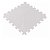 Tatame Tapete EVA 100x100x1cm 10mm Cinza Claro - Imagem 1