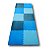 Kit 8 Tatames Tapetes EVA 50x50x2cm 20mm Infantil Bebê Tons de Azul - Imagem 3
