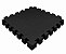 Kit 6 Tatame Tapete Eva 1x1 Metro 30mm 100x100x3cm PRETO - Imagem 3