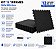 Kit 12 Tatames Tapetes Eva 100x100x1cm 1x1 Metro 10mm PRETO - Imagem 1