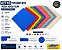 Kit 10 Tatames Tapetes EVA 100x100x1cm 10mm com Bordas - Imagem 1