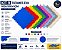 Kit 9 Tatames Tapetes EVA 100x100x1cm 10mm com Bordas - Imagem 1
