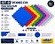 Kit 8 Tatames Tapetes EVA 100x100x1cm 10mm com Bordas - Imagem 1