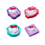 Kit 4 Borracha Hello Kitty Personagens Sortidos - Leo&Leo - Imagem 1