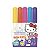 Estojo Caneta Hidrocor 3 Linhas Hello Kitty 5 Cores - Leo&Leo - Imagem 5