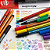 Canetas Microline Fineliner 12 cores 0.4mm - Compactor - Imagem 3