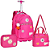 Kit Mochila Estojo e Lancheira Soft College - Rebecca Bonbon - Imagem 1