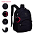 Mochila com Chaveiro Duplo Matelassê Crinkle Preta - Rebecca Bonbon - Imagem 2