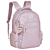 Mochila com Chaveiro Duplo Matelassê Crinkle Metalizada Rosa - Rebecca Bonbon - Imagem 1