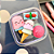 Marmitinha Borracha Fofa Docinhos Tutti Frutti  4und- BRW - Imagem 4