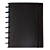 Planner de discos Não Datado Basic A5 (8 Furos ) Black - Moreih Paper - Imagem 1