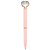 Caneta Esferográfica Coração de Diamante Rosa - Molin - Imagem 2
