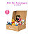 Mini Box Surpresa - Personagens (Stitch, Harry Potter, Hello Kitty, Ursinho Pooh, Minnie, Snoppy) - Imagem 1