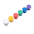 Guache Escolar c/ 6 Cores 3,68ml + 2 Pincel  - Leo&Leo - Imagem 3