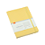 Caderneta / Moleskine A5 Pautada Pastel Amarelo 80 Folhas 80g/m² - BRW - Imagem 1