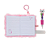 Mini Caderno Love Pelucia Gato + Caneta 4 Cores - Molin - Imagem 2