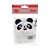 Mini Caderno Love Pelucia Panda + Caneta 4 Cores - Molin - Imagem 1