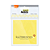 Bloco Smart Notes Eletrostático Amarelo Pastel 30Fls - BRW - Imagem 1