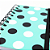 Caderno A6 Argolado Green Dots Capa Dura 80 Fls (105x145mm) - Imagem 2