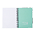 Caderno Colegial Argolado Green Dots Capa Dura 80fls – Molin - Imagem 8
