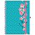 Caderno Colegial Argolado Sakura Capa Dura 80fls - Molin - Imagem 1