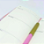 Kit Planner Semanal e Caderneta Pontilhada c/ Caneta Esferográfica Rosa Rose - Animativa - Imagem 3
