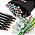Kit Marcador Profissional Duas Pontas Touch Sweet 60 Colors - Imagem 5