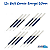 12x Refil Caneta Energel 0.7mm Ponta de Metal - Pentel - Imagem 5