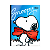 Caderno Brochura Colegial Snoopy 80F - Tilibra - Imagem 2