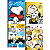 Caderno Brochura Colegial Snoopy 80F - Tilibra - Imagem 1