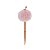 Caneta Metálica Cisne Pompom Rosa 1.0mm (Escrita Preta) - Molin - Imagem 1