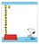 Bloco Tile Notes Snoopy 80X91mm 100 Fls - Tilibra - Imagem 3
