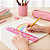 Régua 20cm Hello Kitty Dupla Face com Apliques Deslizantes – Leo&Leo - Imagem 2