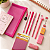 Kit Papelaria Fofa Bag Criativa Rosa - 10 Itens - Imagem 4