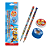 Kit Escolar c/4 Peças Personagens (Lápis HB, Borracha e Apontador) - Tris - Imagem 3