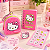 Kit Mini Acessórios Hello Kitty c/ 4 Itens - Leo&Leo - Imagem 4