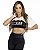 CROPPED E TOP DIVINE BRANCO/PRETO - Imagem 1