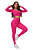 CONJUNTO LET'S GYM MINIMO BASIC ROSA PINK - Imagem 1