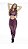 CONJUNTO LET'S GYM INFINITY PURPURA - Imagem 1